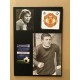 Signed picture of Tommy Jackson the Manchester United footballer.